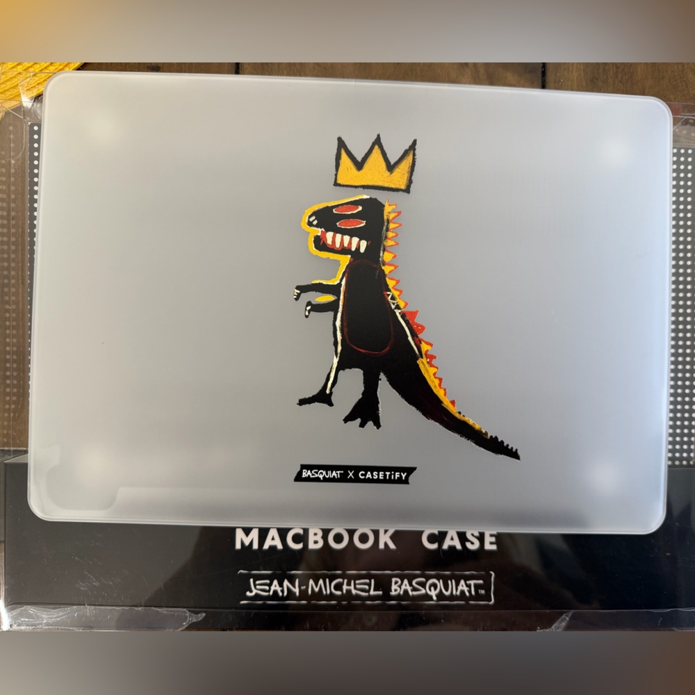 Casetify Jean-Michel Basquiat hard case for MacBook Air 13” (2021) Pez Dispenser